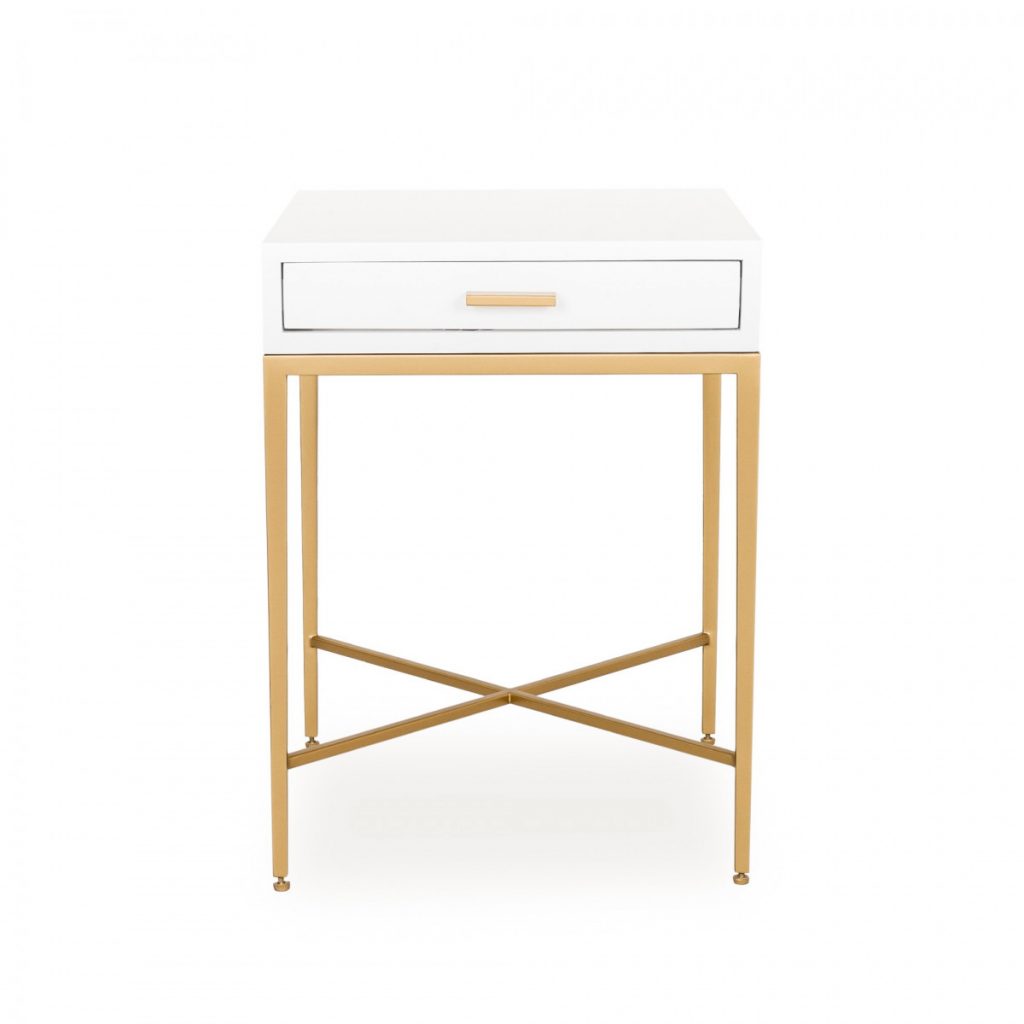 DI Designs Berkeley Bedside White