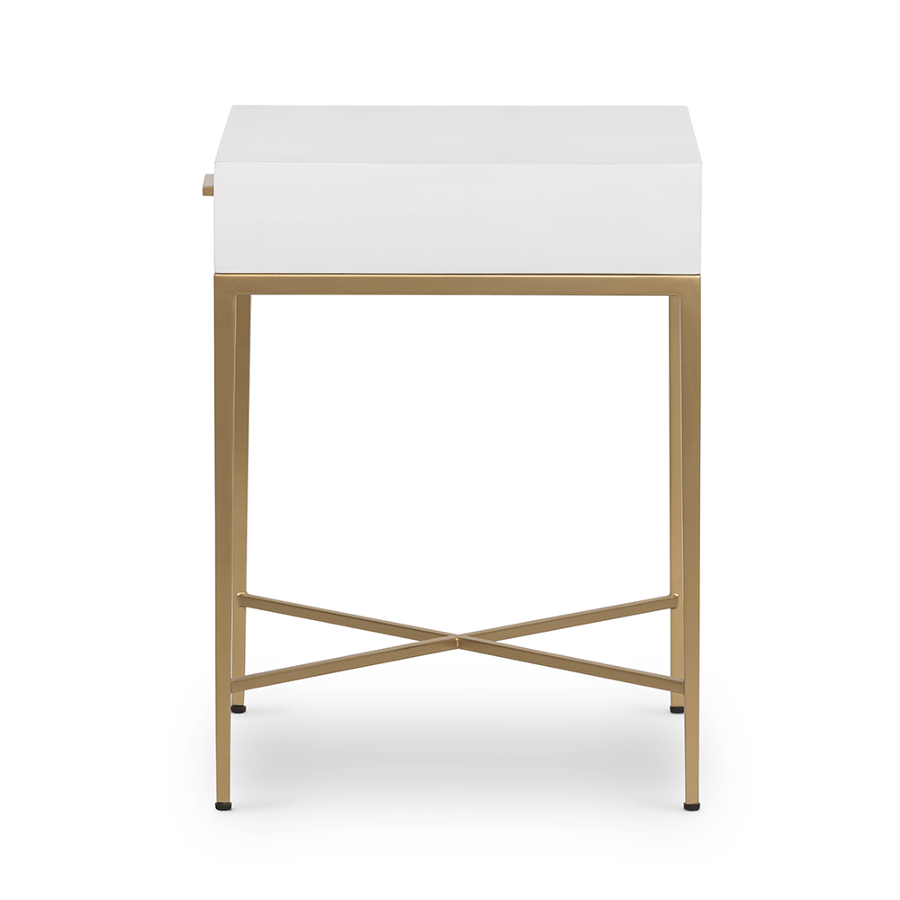 DI Designs Berkeley Bedside White