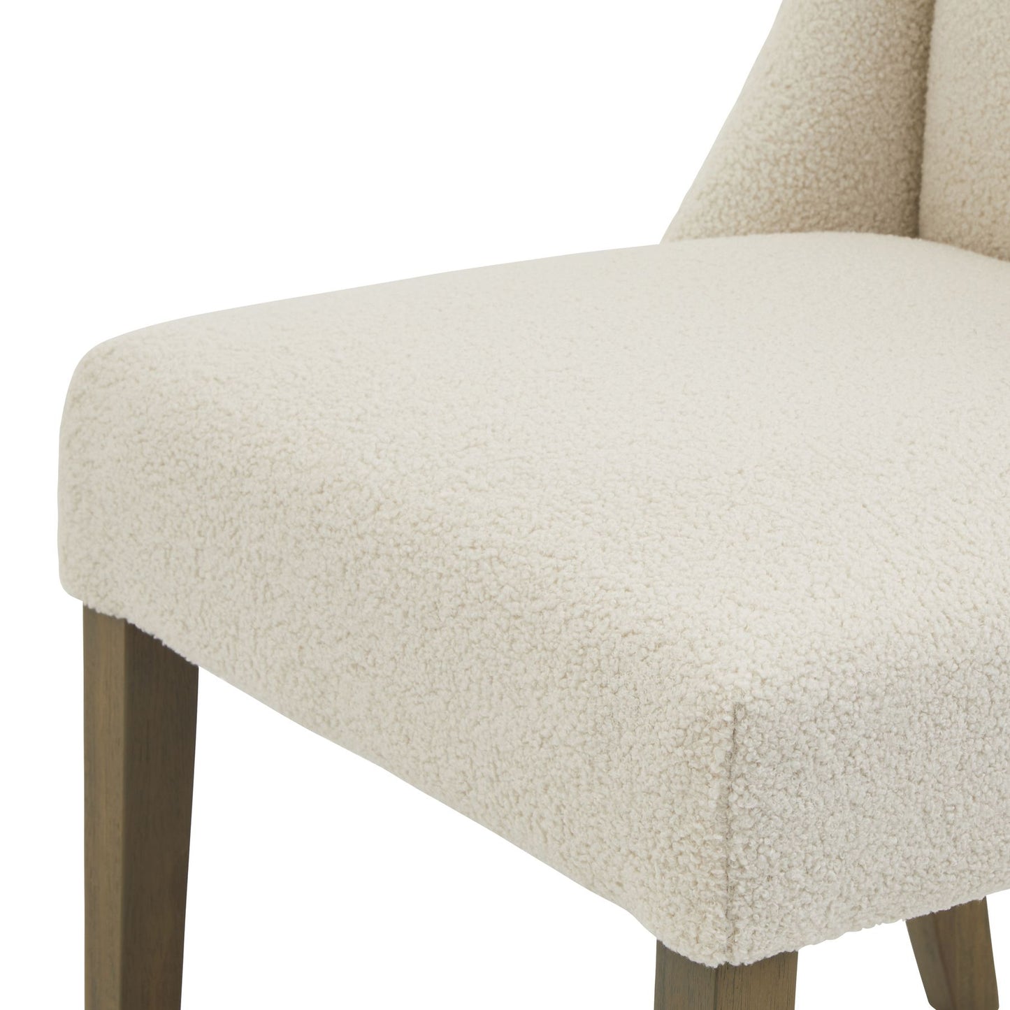 Hill Interiors Compton Boucle Dining Chair