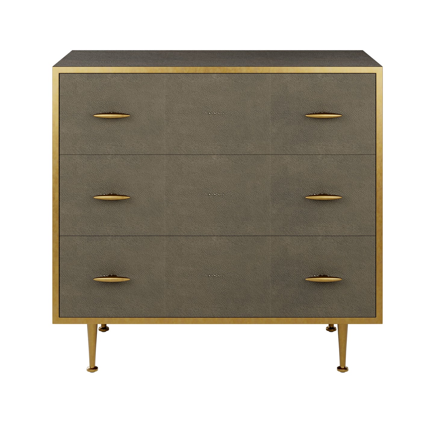 DI Designs Hampton Chest of Drawers Grey Shagreen