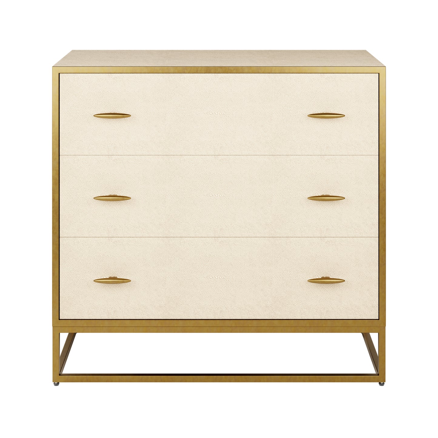 DI Designs Hampton Chest of Drawers Ivory Shagreen