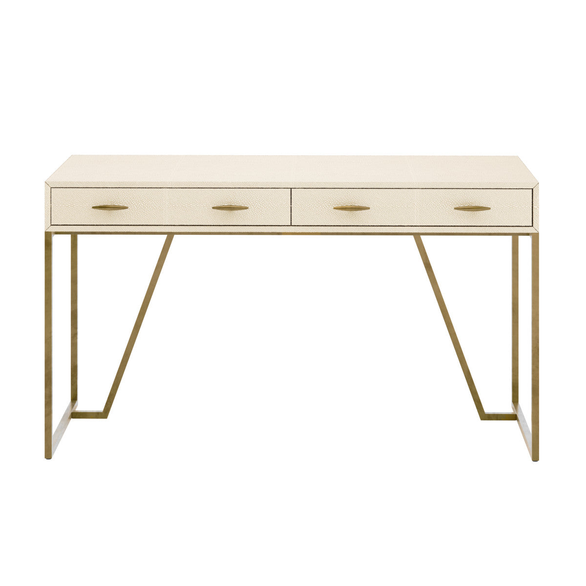 DI Designs Hampton Desk Ivory Shagreen