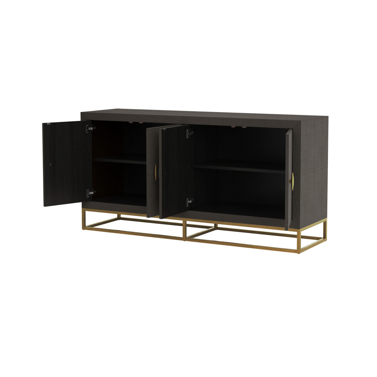 DI Designs Hampton Sideboard Brown Shagreen