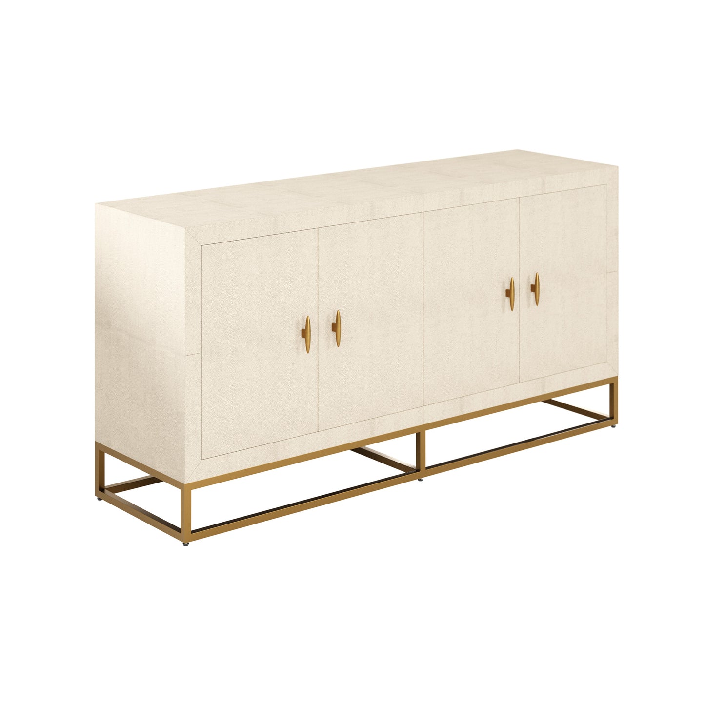 DI Designs Hampton Sideboard Ivory Shagreen