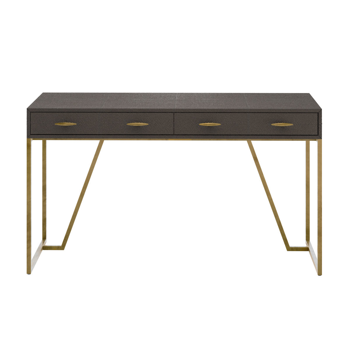 DI Designs Hampton Desk Brown Shagreen