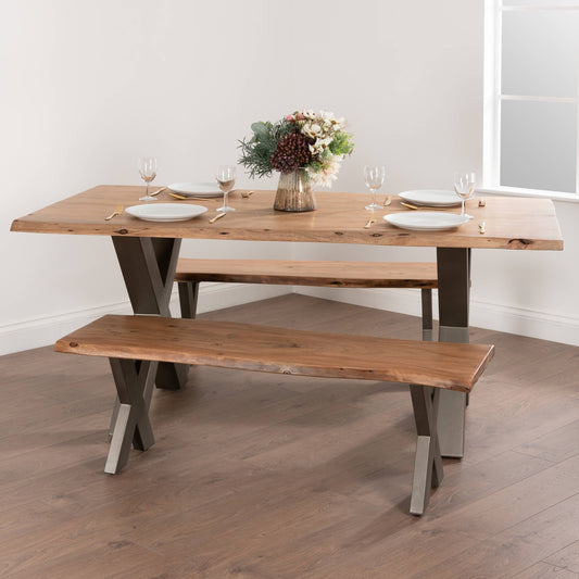 Hill Interiors Live Edge Collection Dining Table