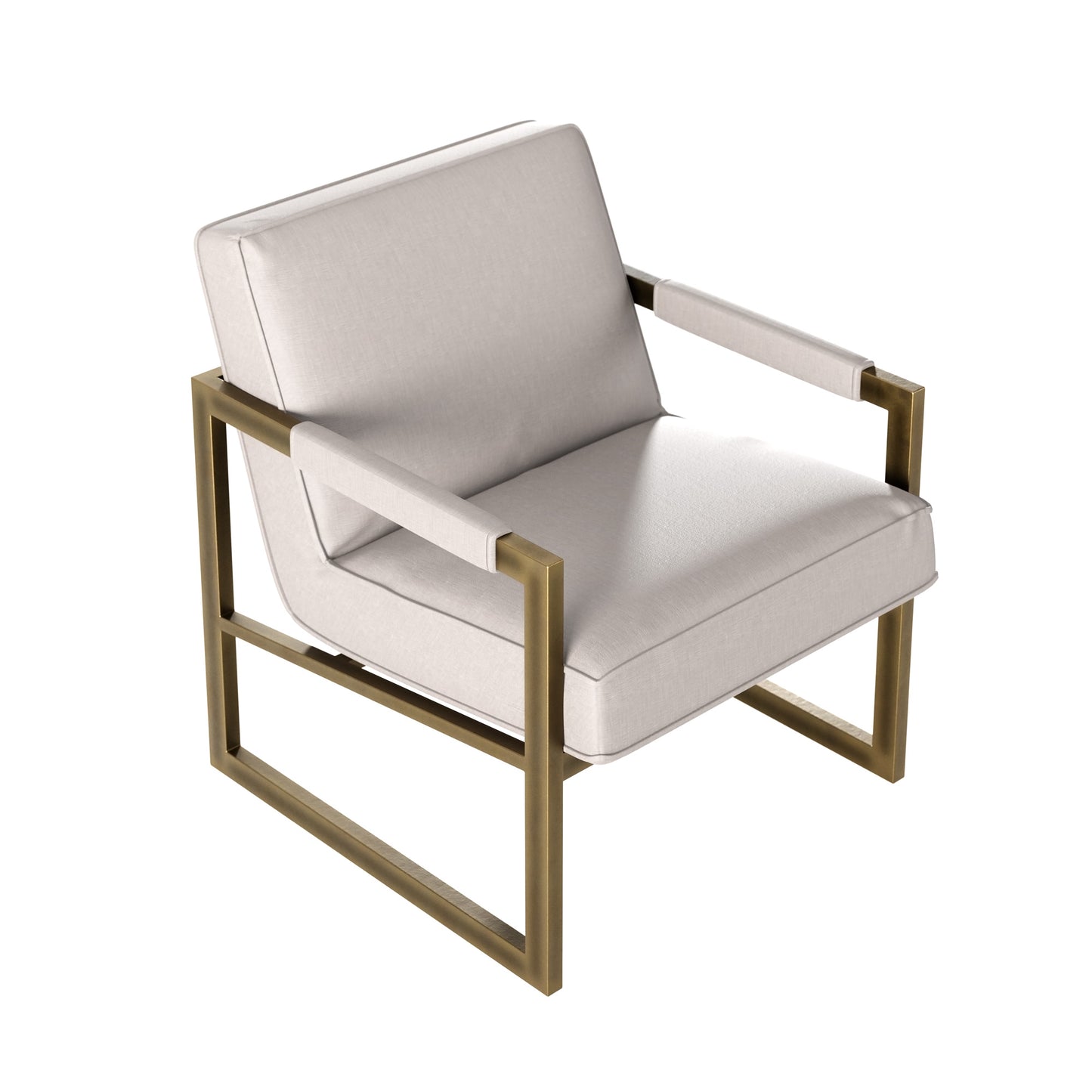 DI Designs Mickleton Club Chair Cream